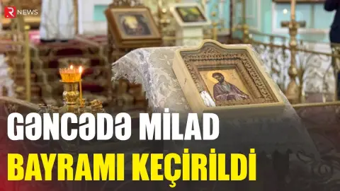Gəncədə Milad bayramı keçirildi - RTV