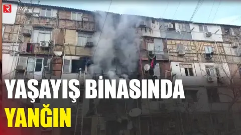 Yaşayış binasında yanğın - RTV